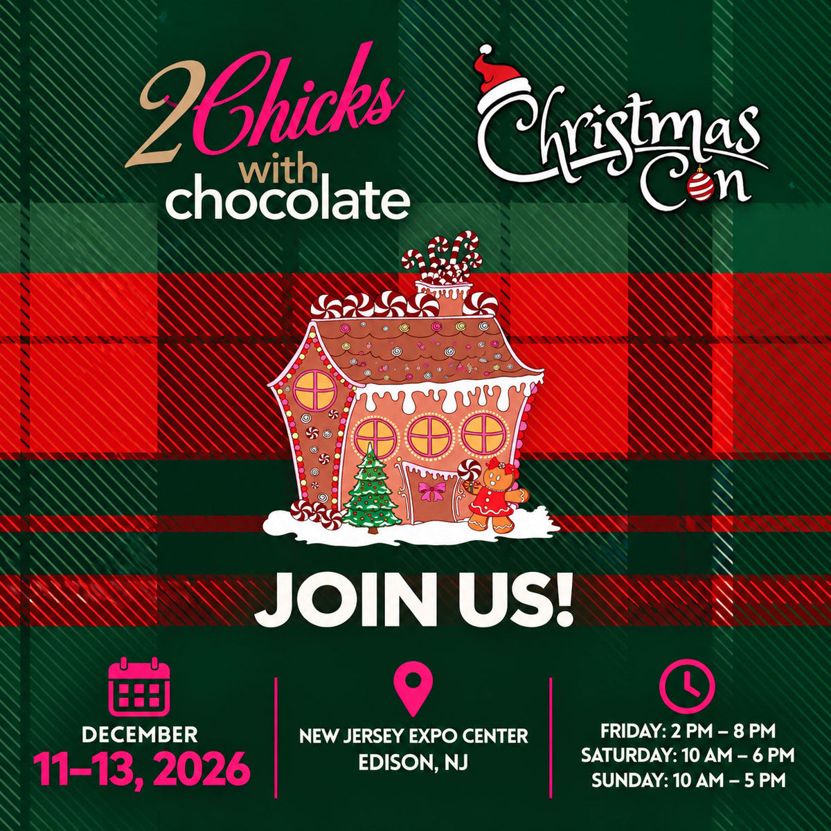Christmas Con - Edison, NJ 12/11, 12/12, 12/13
