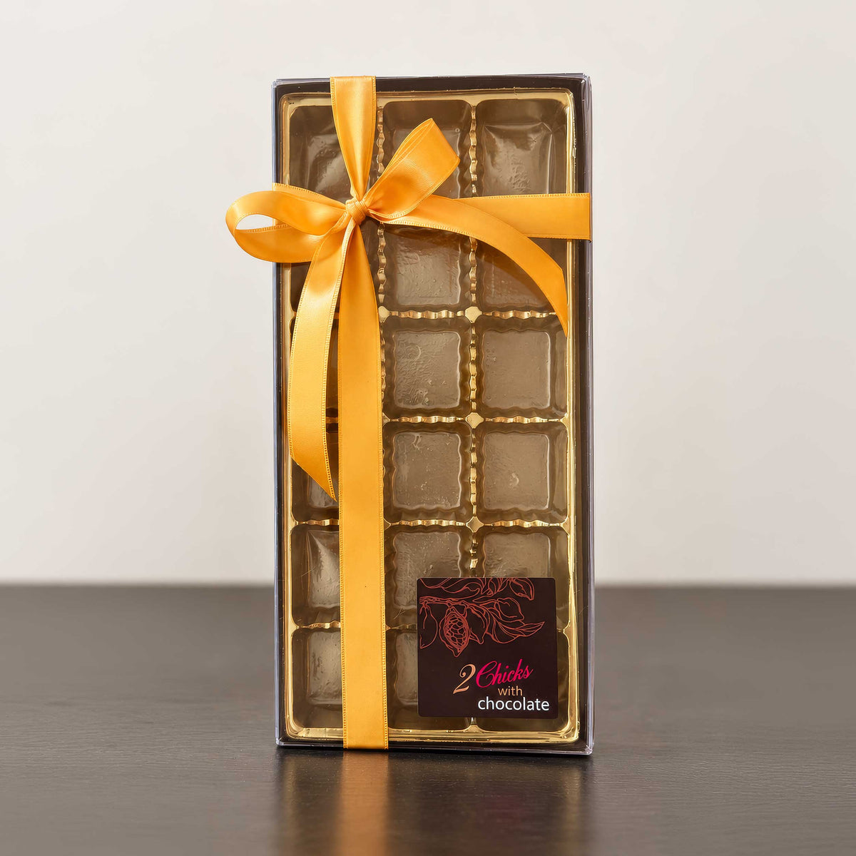 18-Piece Artisan Chocolate Collection - 2 Chicks with Chocolate