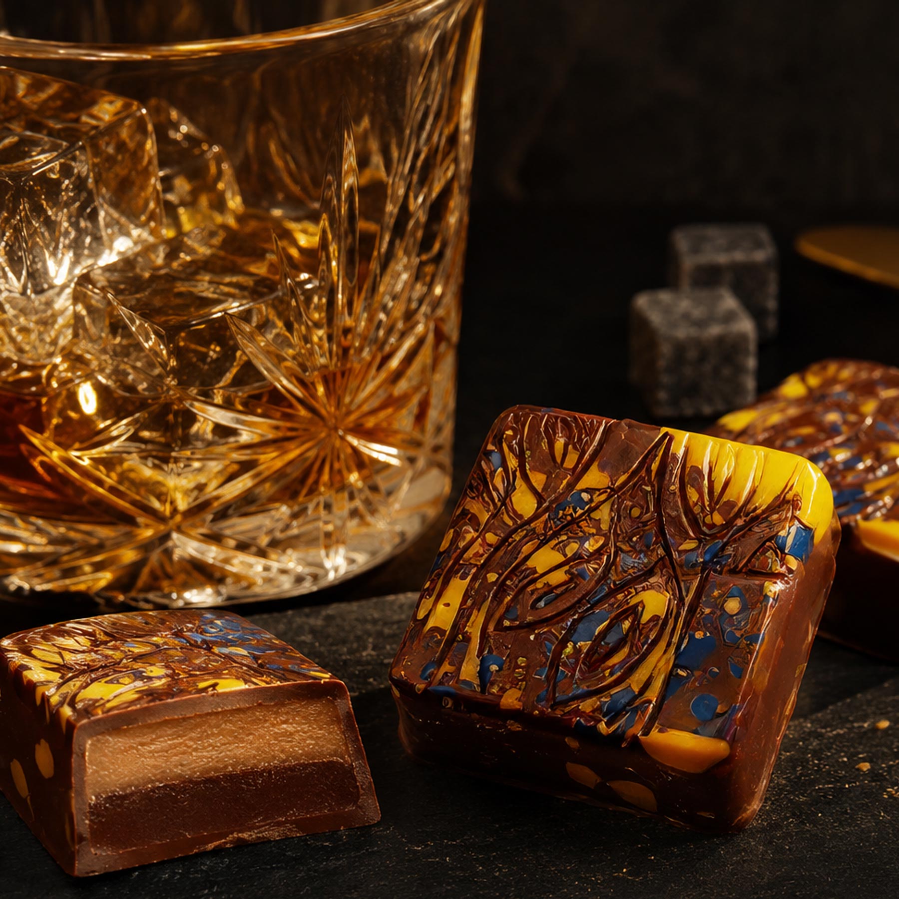 Scotch on the Rocks - 2 Chicks with Chocolate
