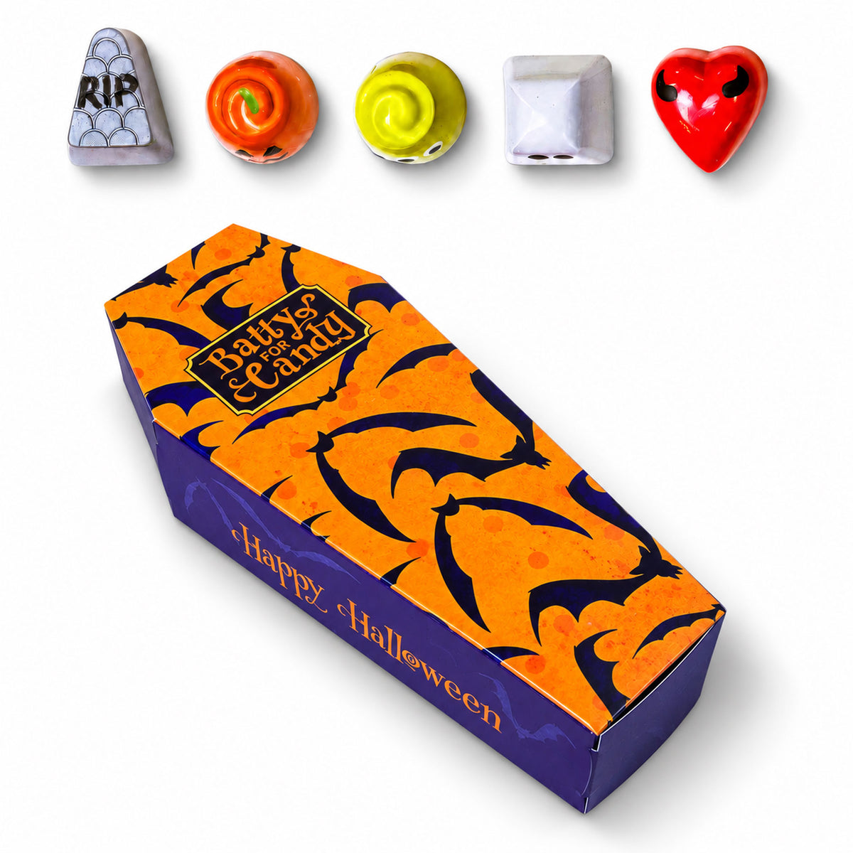 Coffin Gift Box with Limited Edition Halloween Flavors