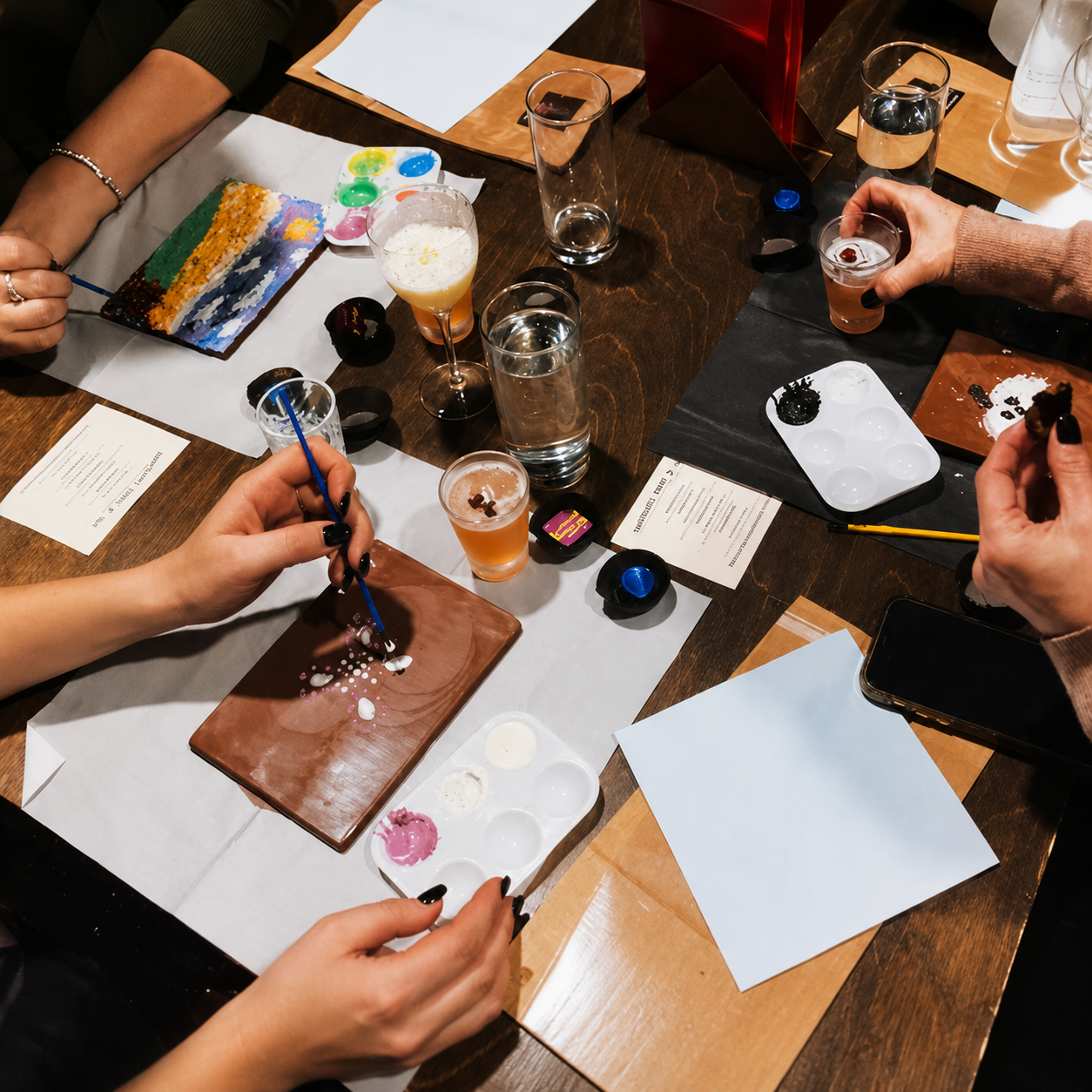 Join Us for Chocolate Paint N' Sip!
