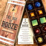 Box of Booze Collection – 12-Piece Spirit-Inspired Chocolate Gift Box