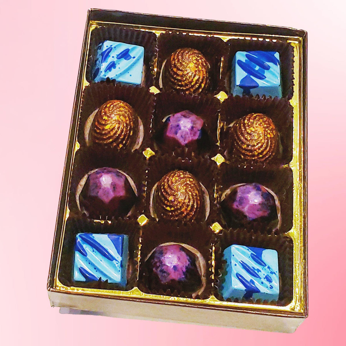 12-Piece Clear Cover Gift Box