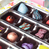 16-Piece Flower Window Gift Box Handcrafted Bonbon Collection