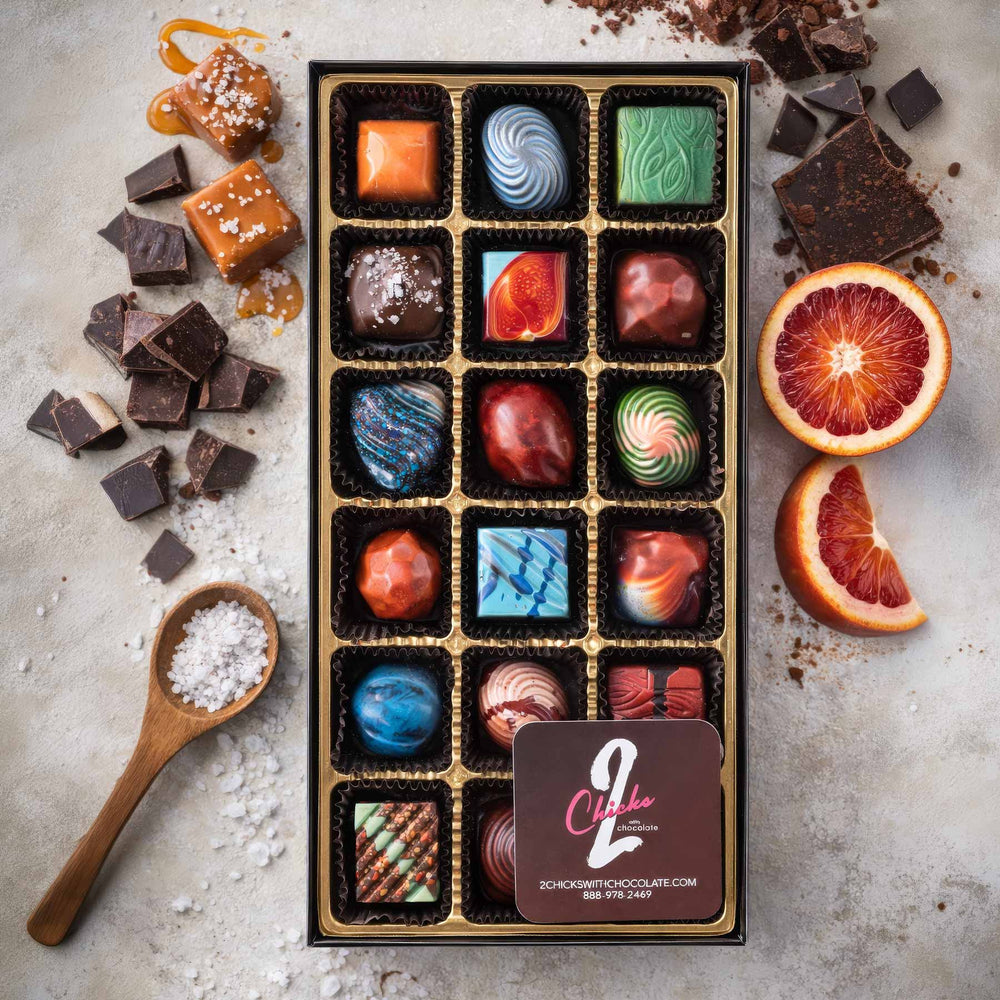 18pc Best Seller Collection – 2 Chicks with Chocolate