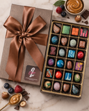 24 Piece Custom Bonbon Collection - 2 Chicks with Chocolate