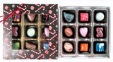 Choose your own Candy Cane Box of Artisan Bonbons 9pc