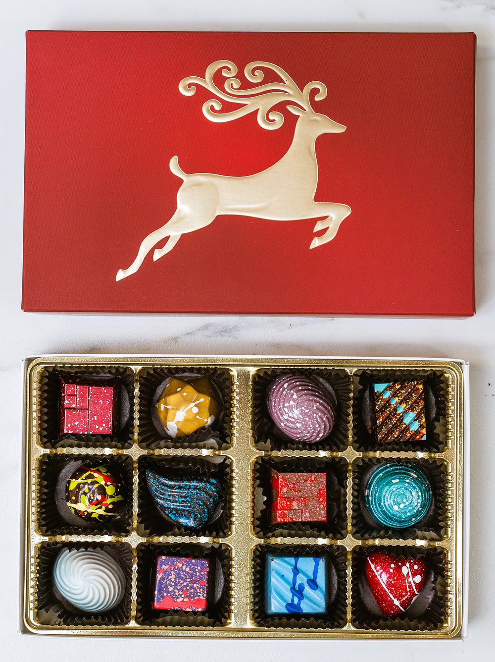 Create Your Own Reindeer Bonbon Collection 12pc