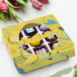 Create Your Own Easter Gift Box 9pc - 2 Chicks with Chocolate