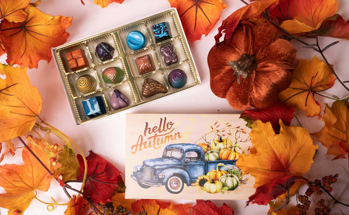 12-Piece Autumn Truck Gift Box (Custom)