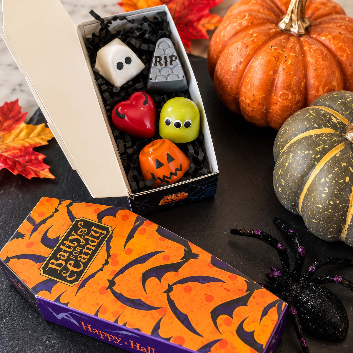 Coffin Gift Box with Limited Edition Halloween Flavors