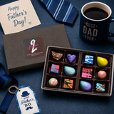 2 Chicks with Chocolate Hard Cover 12pc Gift Box