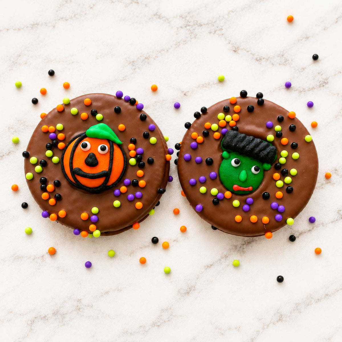 Hand-Dipped Chocolate Oreos® for Halloween