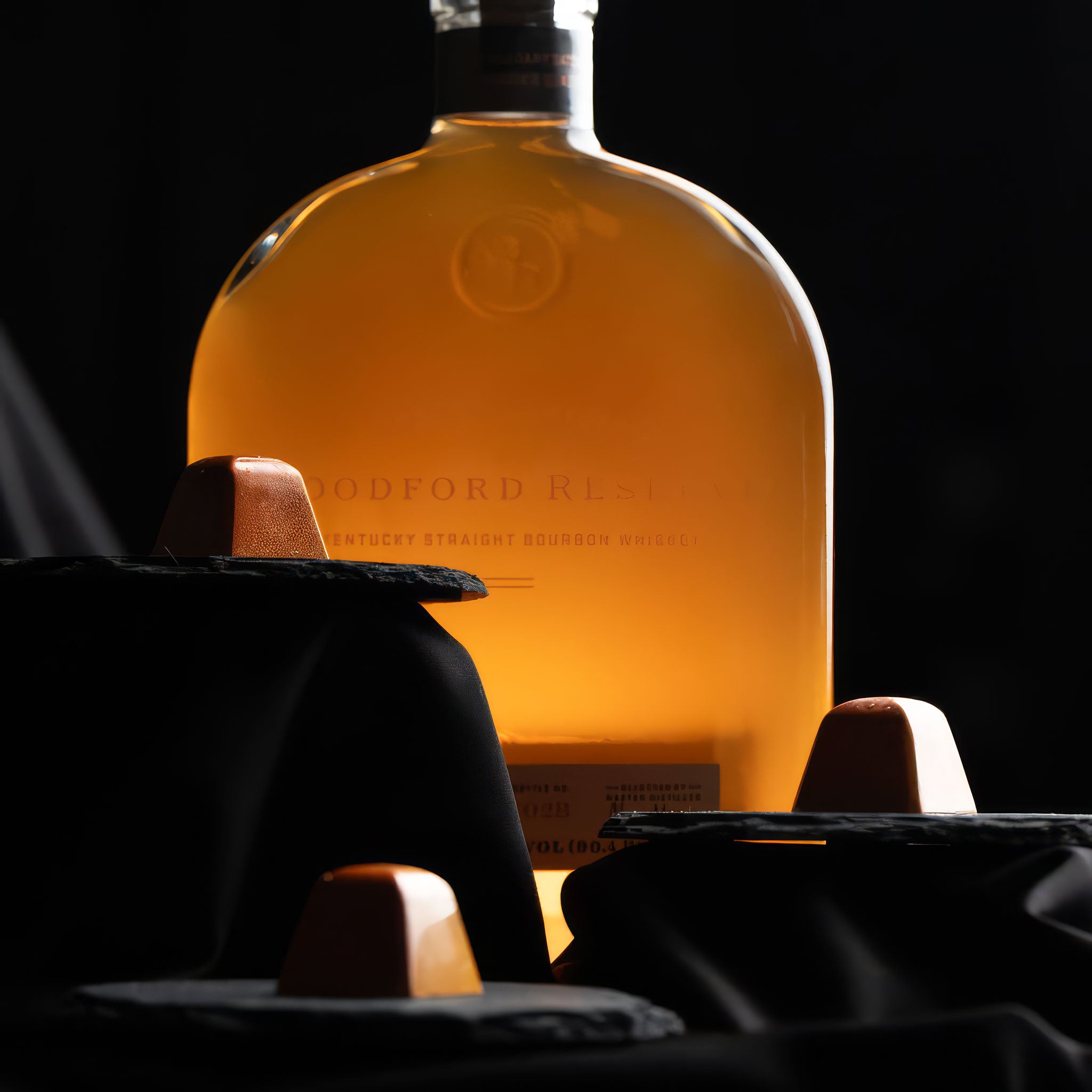 Woodford Reserve Salted Bourbon Caramel - 2 Chicks with Chocolate