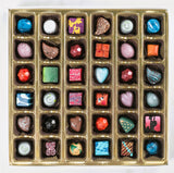 Happy Holiday Box of Artisan Bonbons 36pc