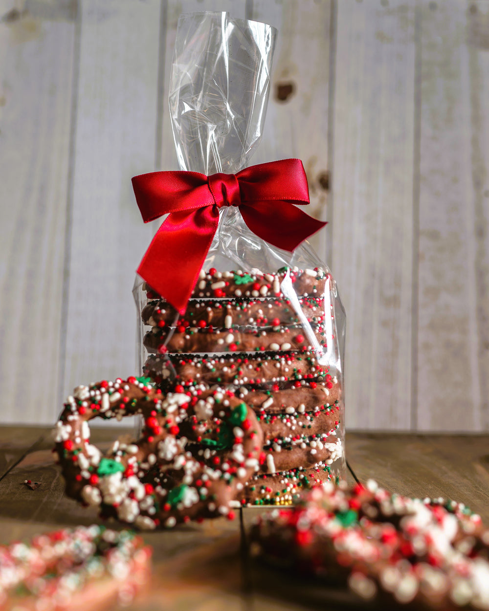 Chocolate Covered Pretzel Gift Bag